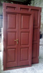 Двери входные (дуб), укрывистое покрытие по RAL