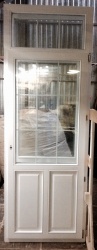 Дверь балконная материал сосна с раскладкой в ст/п